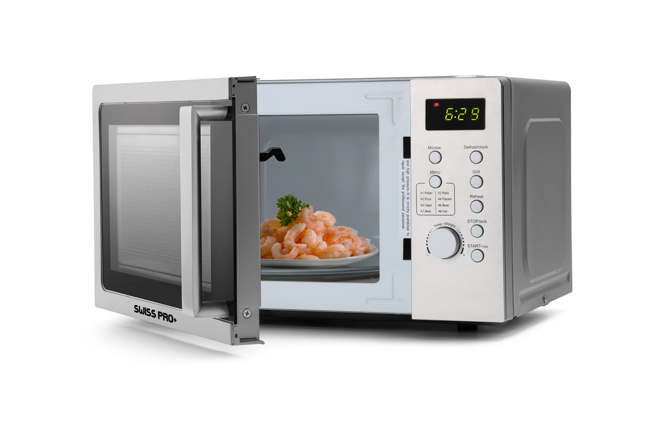 Combi Microwave - 1100W - Silver - SP-MIC1100.DG