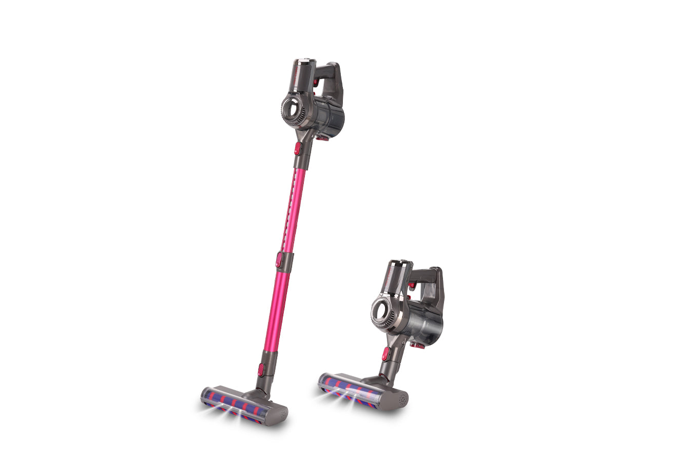 Vacuum Cleaner - Wireless Battery - 4-Layer Filter System - 1500 W Cordless - Pink - 0.6 L - SP-VC12000-KP