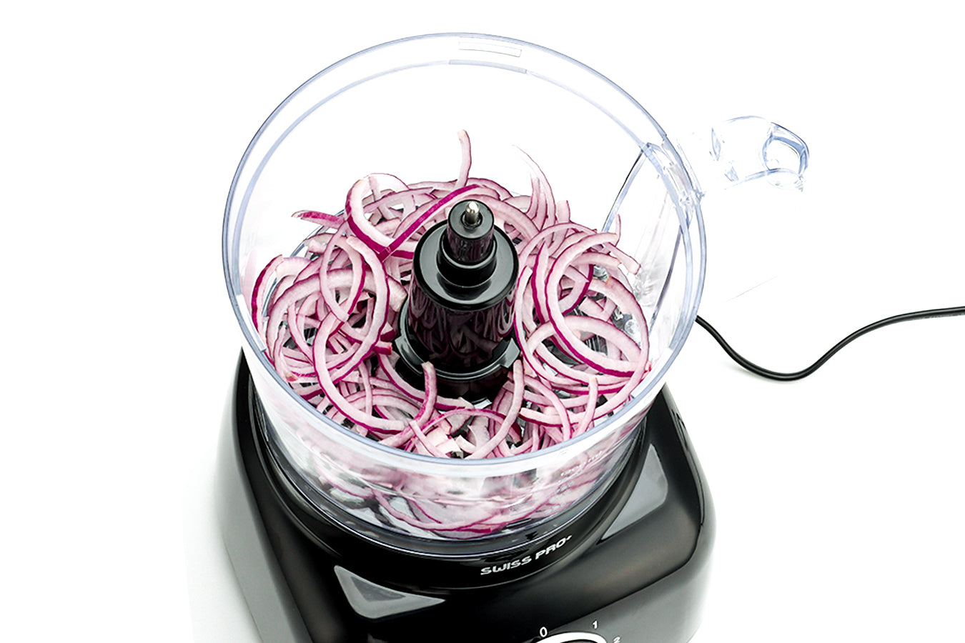 Food Processor 13 Pieces - Kitchen Mixer - Vegetable Cutter Electric - Food Processor - Plastic - Black - 1.2 L - 800 W - SP-FOOD600.8B