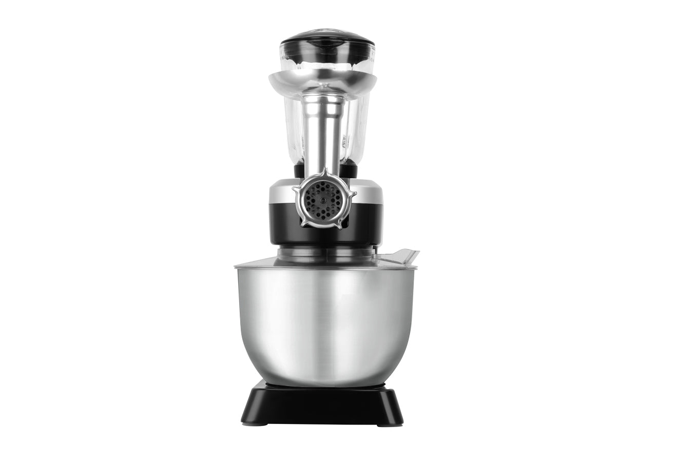 Food Processor 6.3L 1500W - Powerful 3-in-1 - Blender, Meat Grinder, Mix - Black - SP-PKM1900B