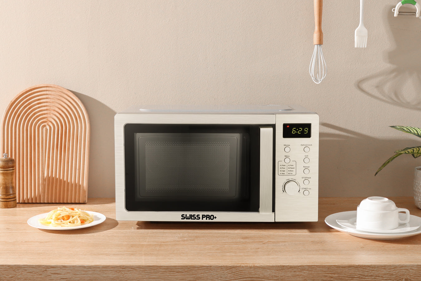 Combi Microwave - 1100W - Silver - SP-MIC1100.DG