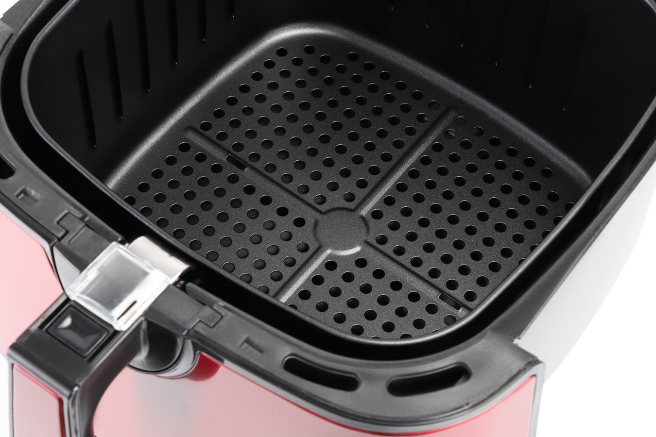 Digital Air Fryer XXL - Stainless Steel - 10 Liters - Red - 1800W - SP-AF9.2LR