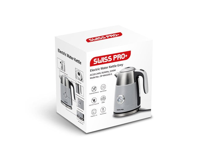 Retro Kettle 1.7L - 2250W - Grey - SP-WK2250.G