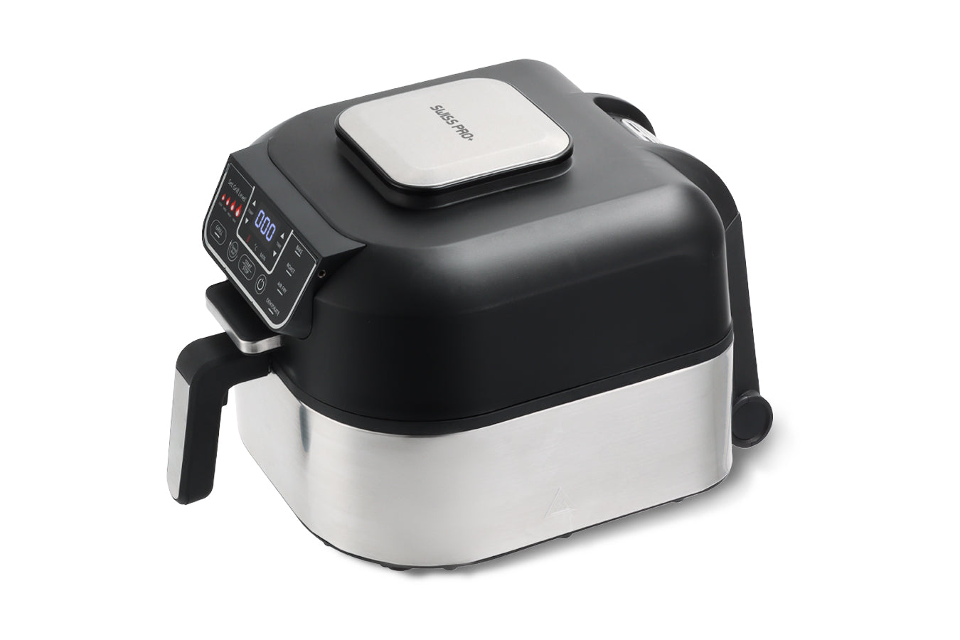 Air Fryer & Air Grill - 6L - Stainless Steel - Silver & Black - 1760W - SP-AF6L