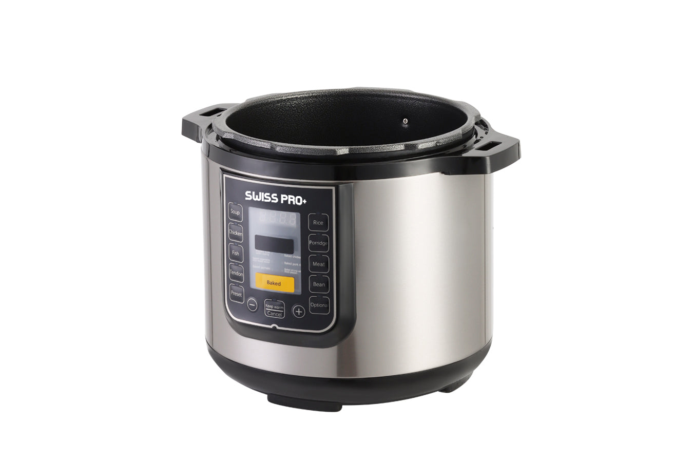 Electric Pressure Cooker 6L - 1000W - Silver & Black - SP-PC.5LE