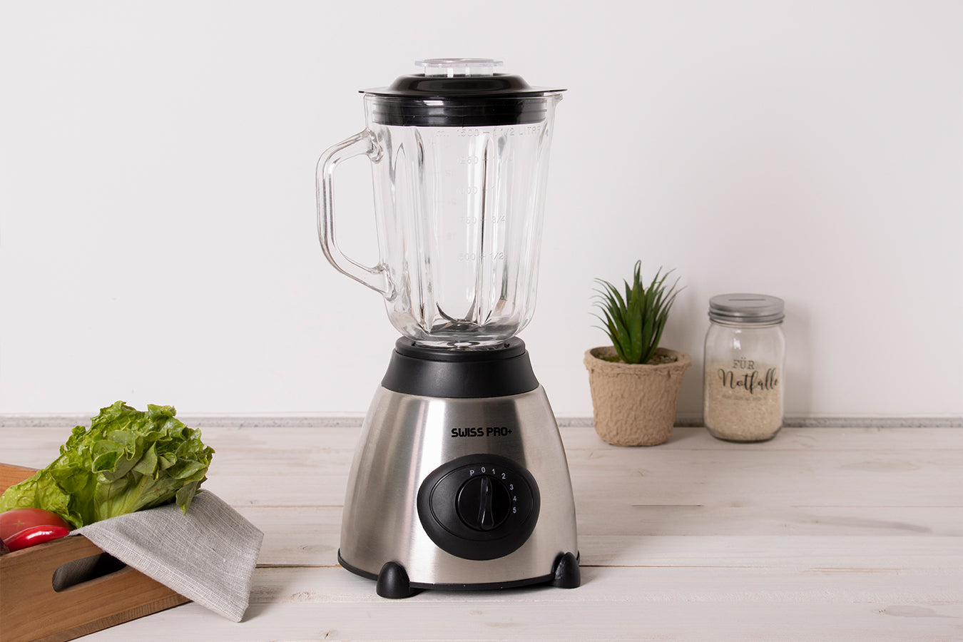 2-in-1 Blender 1.5L - 1000W - Silver - SME600.6S