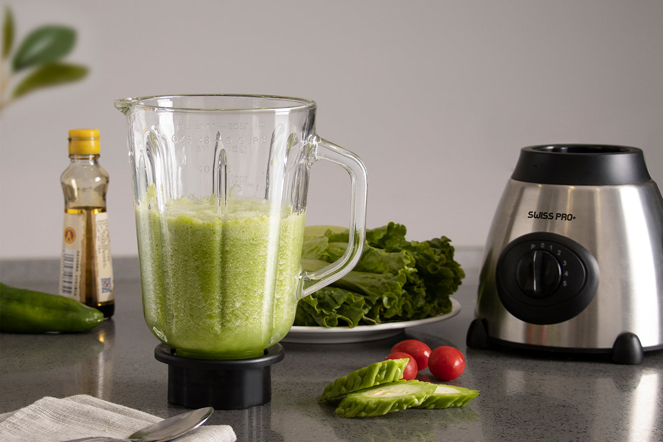 2-in-1 Blender 1.5L - 1000W - Silver - SME600.6S