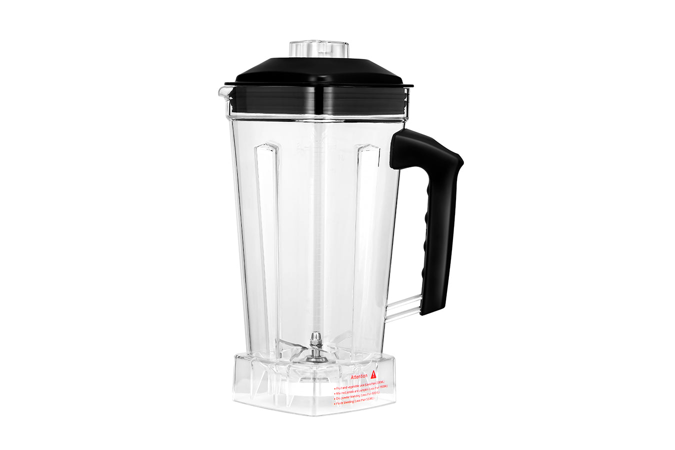 Professional Blender - Stainless Steel - 2 Liters - Powerful Smoothie Maker and Ice Crusher - 2000W - 9 Speeds - 6 Functions - Digital - Black - SP-BL2000.D