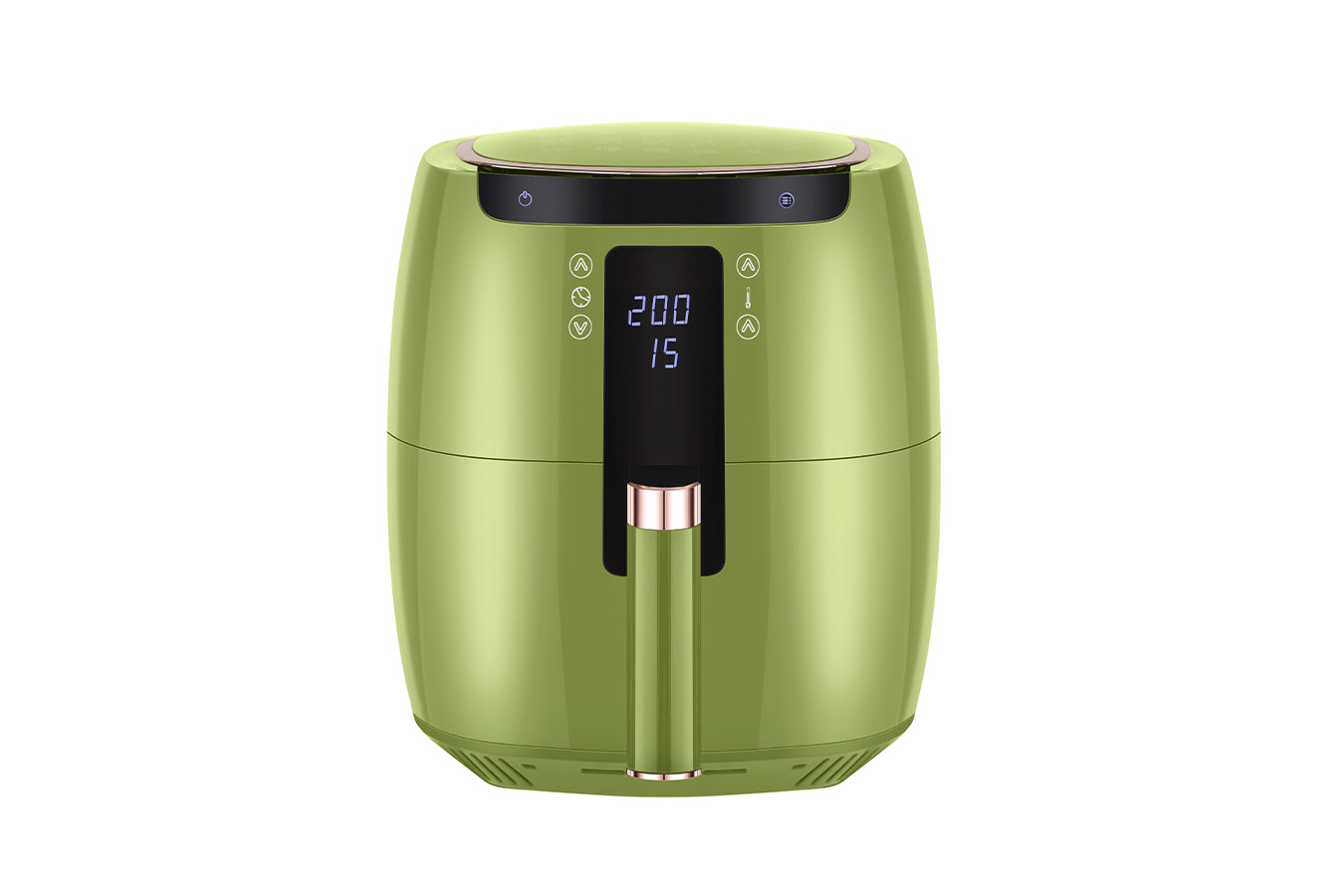 Digital Air Fryer - 7L - 1750W - Green - Stainless Steel - Deep Fryer - Hot Air Fryer without Fat - SP-DAF7LG
