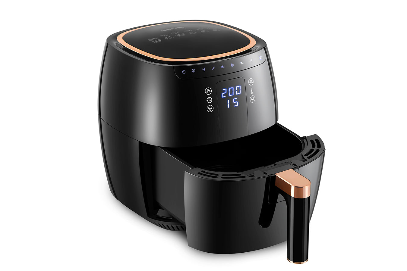 Digital Air Fryer - 7L - 1750W - Black - Stainless Steel - Deep Fryer - Hot Air Fryer without Fat - SP-DAF7LB