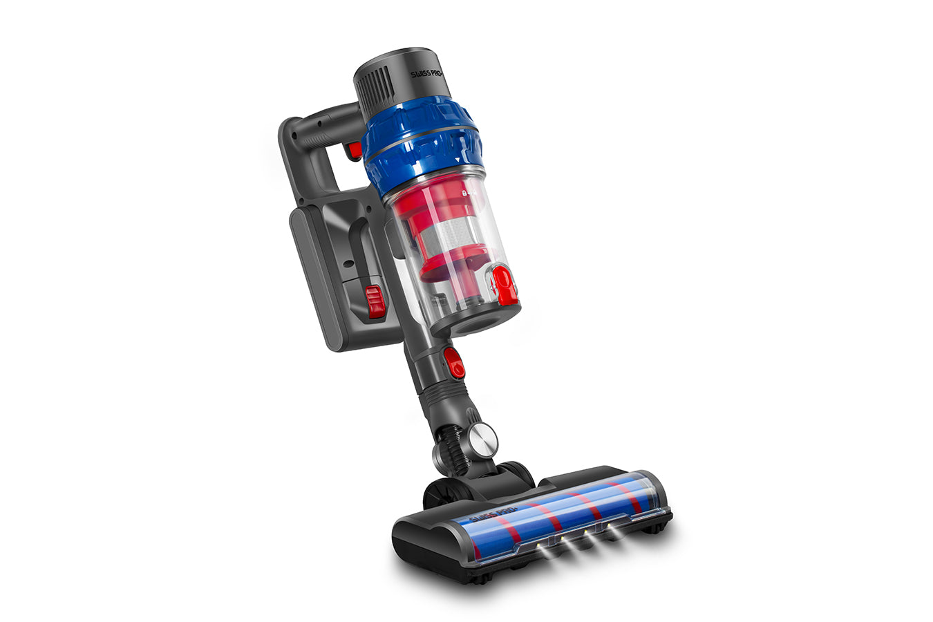 Vacuum Cleaner - Wireless Battery - 4-Layer Filter System - 2500 W Cordless - Blue- 0.8L - SP-VCG10S