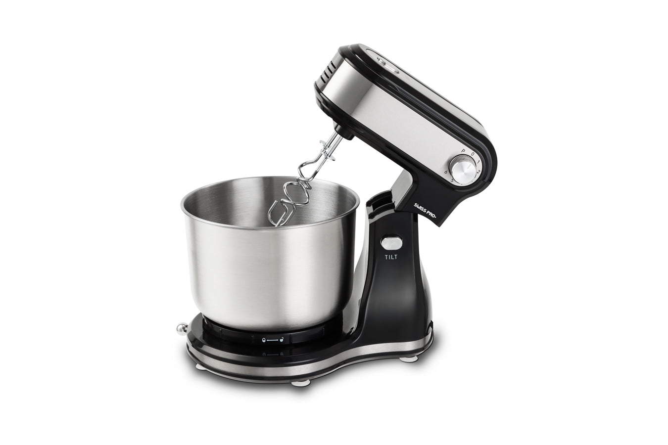 Stand Mixer Stainless Steel - Black - 3.5 L - 300 W - SP-SM3.5B