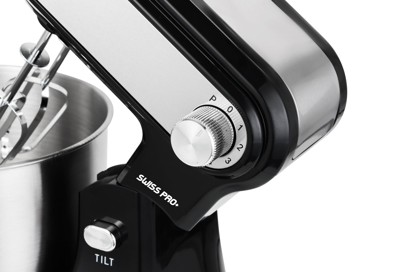 Stand Mixer Stainless Steel - Black - 3.5 L - 300 W - SP-SM3.5B