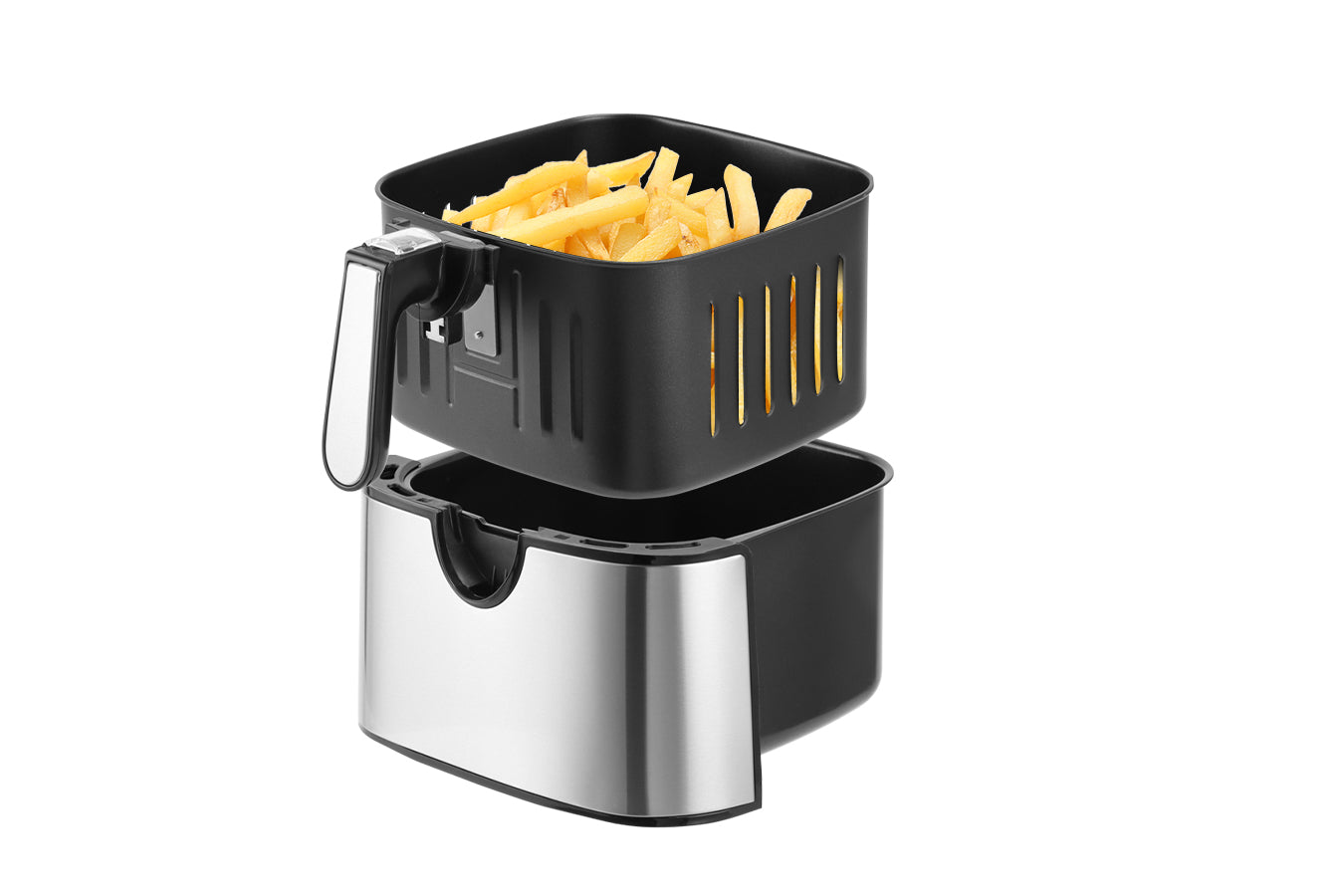 Digital Air Fryer XXL - Stainless Steel - 10 Liters  - Silver - 1800W - SP-AF9.2LS