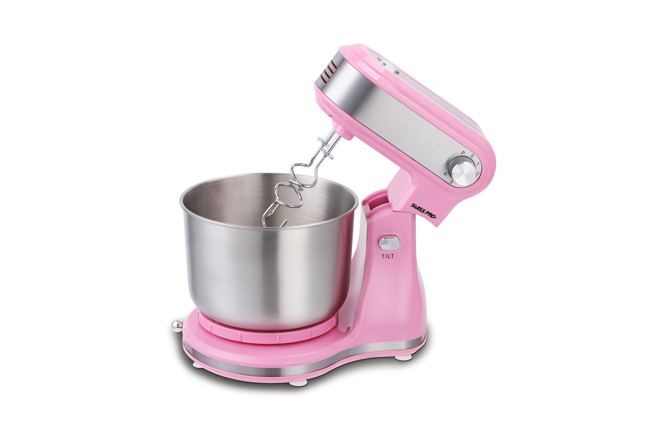 Stand Mixer Stainless Steel - Pink - 3.5 L - 300 W - SP-SM3.5P