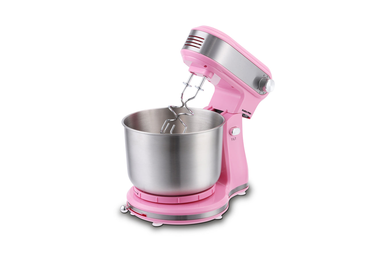 Stand Mixer Stainless Steel - Pink - 3.5 L - 300 W - SP-SM3.5P