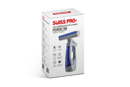 Window Vacuum 3 in 1 Rechargeable , Cordless, Electric Squeegee, Tile, Glass, Mirror SP-WIN3.1